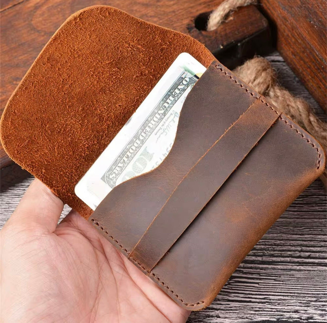 Slim Front Pocket Wallet & Card Holder | Compact Everyday Essential with Multiple Slots