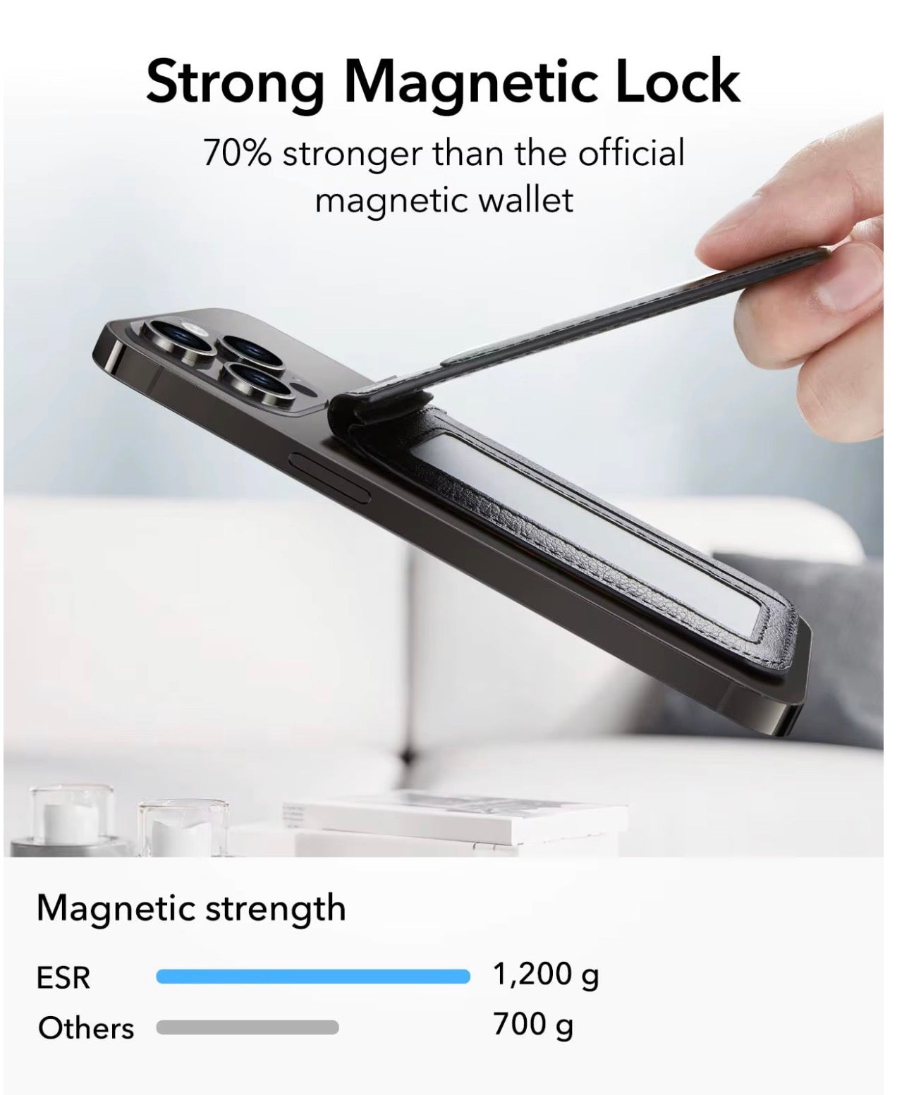 MagSafe Wallet with Stand – Smart Card Holder