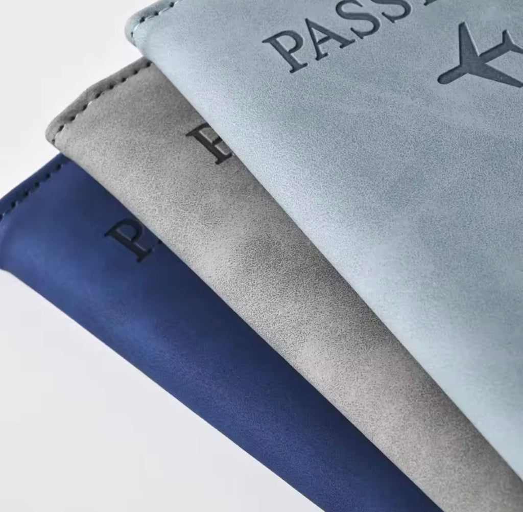 ✈️ Premium RFID Passport Holder – Travel in Style & Security